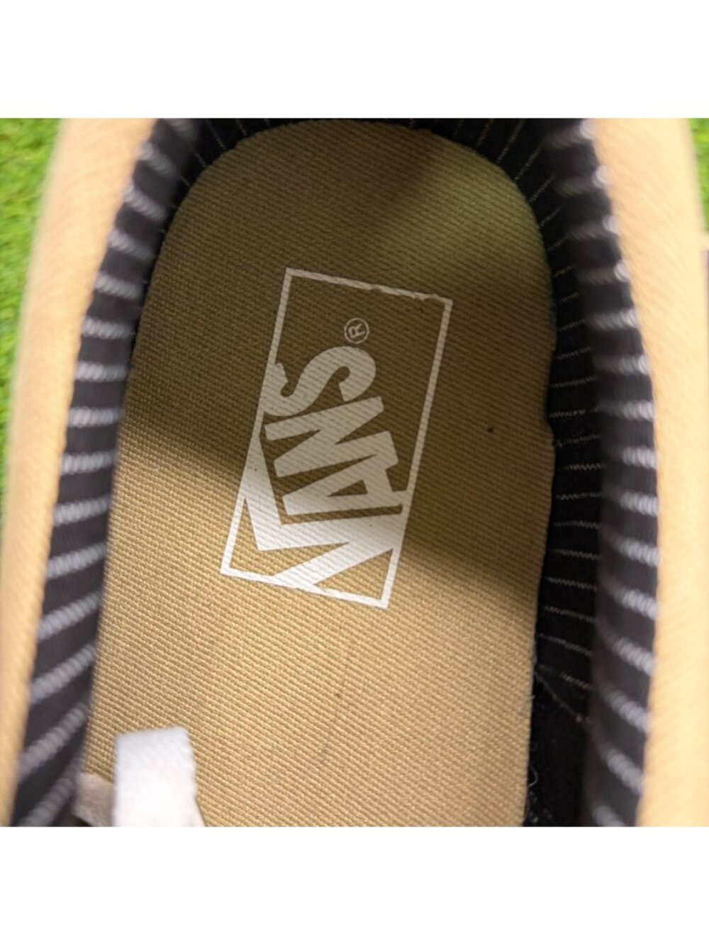 Vans Era 59 Mens Size 8.5 Khaki White Athletic Walking Skateboard Shoes Sneakers - Picture 8 of 10